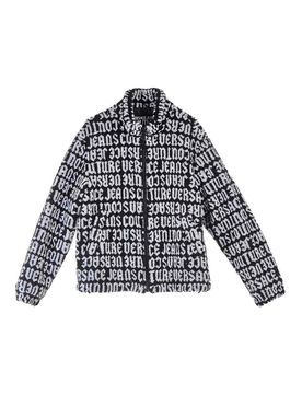 Giacca Teddy Logo Gotico