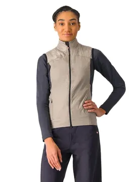 Gilet Unlimited Puffy Brown / Grey