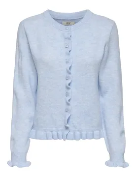 JDYLETTY L/S ON FRILL CARDIGAN KNT female - XL - FashionsVida