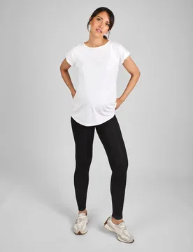 Maternity High Waisted Leggings Black female - JoJo Maman Bébé - FashionsVida