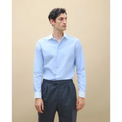 Camisa de hombre cuello italiano