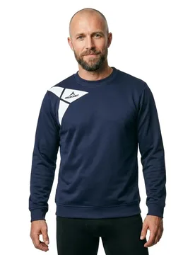 Equipment Sweat-shirt Car Navy / White L ,Femme - Mercury - FashionsVida