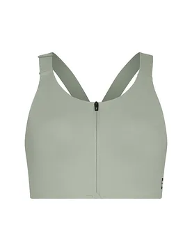 Damen Sport-BH Endruance High Support mit Zip mint S W - On - FashionsVida