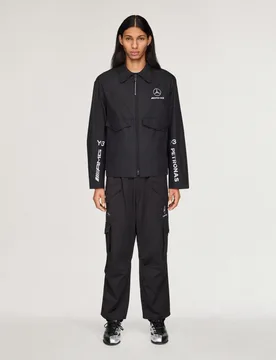 Y-3 MERCEDES PANTALONI CARGO L Black - Adidas - FashionsVida