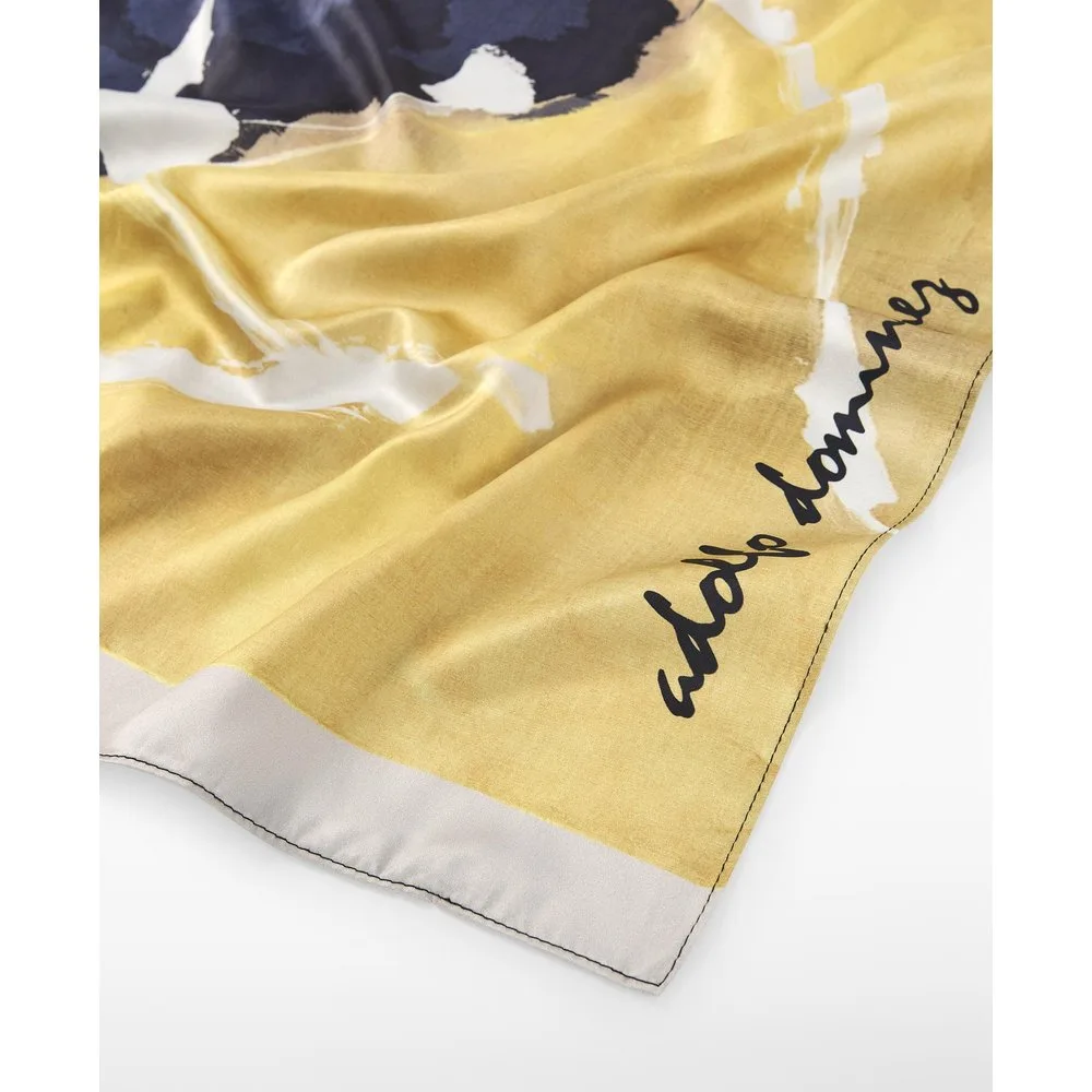 Pañuelo de mujer cuadrado estampado - Adolfo Dominguez - FashionsVida