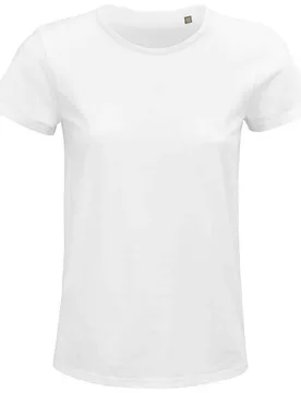 Womens/ladies Crusader Organic T-Shirt (White) - Size X-Large - SOLS - FashionsVida