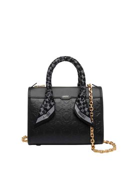 Borsa a mano micro triangolo Ma Quad nera