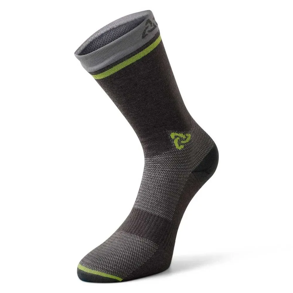 Coolmax Long Socks Grey / Lime EU 39-42 Men - Typhoon - FashionsVida