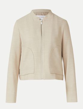 Comma Boxy-Fit Blouson Beige 44