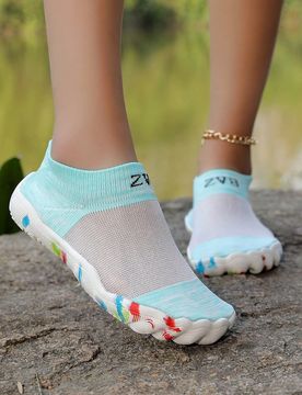 Zapatos de agua para parejas, amigables con los pies descalzos, con suela blanda para playa/natación/buceo para mujeres, sandalias de verano para ext