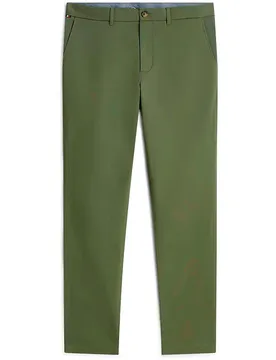 Pantaloni Chino Bleecker 1985 Pima Ghost Fern / White 33