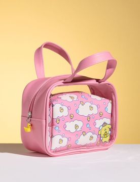 Pochette cosmetica PomPomPurin 2 pezzi - multicolor