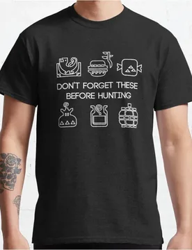 Monster hunter item Vintage video game Monster Hunter cartoon Graphic T Shirts large size Adult tops S-6XL - Aliexpress - FashionsVida