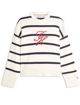 Tommy Hilfiger Pull-over blanc L - Tommy hilfiger - FashionsVida