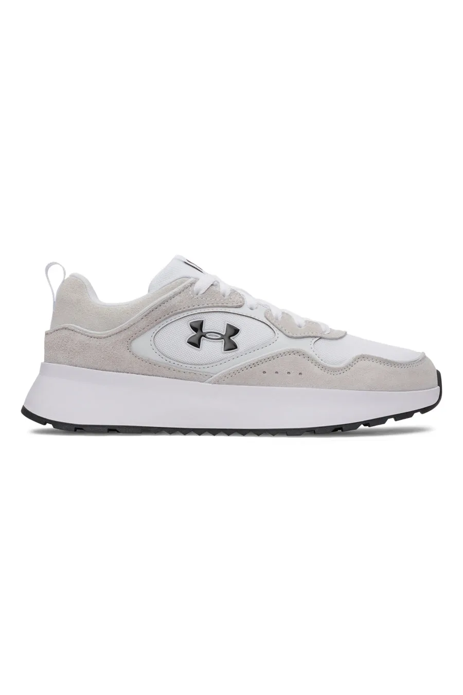 Sneakers bianco e grigio chiaro con dettagli a contrasto Mirage Sport 41 - Under armour - FashionsVida