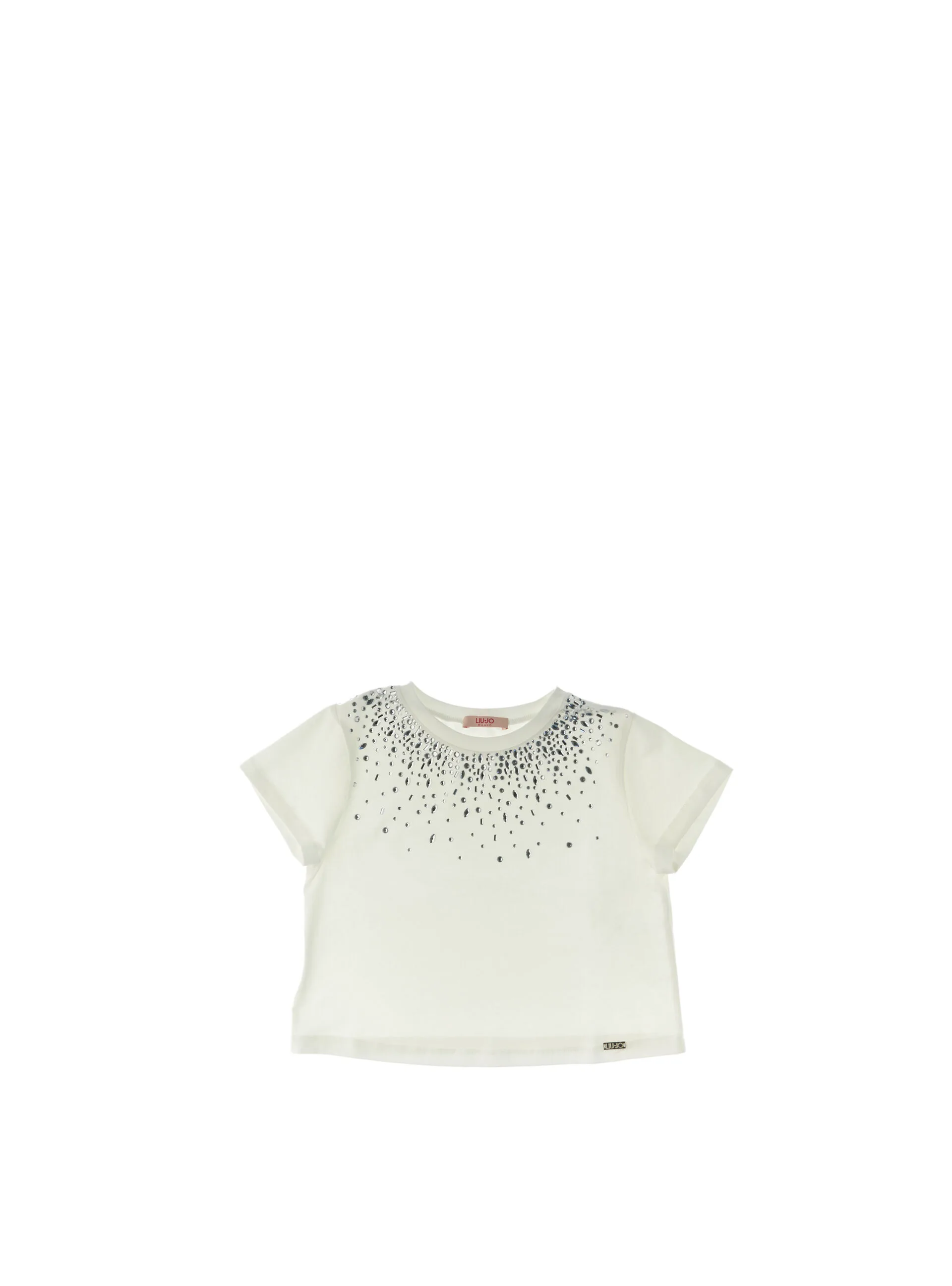 T-shirt girocollo JUNIOR PANNA 10 - Liu jo - FashionsVida