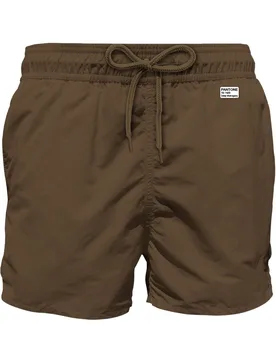 Pantaloncini e calzoncini uomo - lighting pantone 18h dark brown pnt l - marrone - MC2 SAINT BARTH - FashionsVida