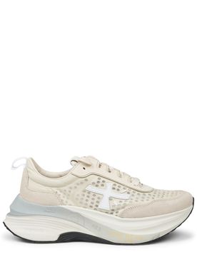 Hill Women's Leather-Trim Sneaker