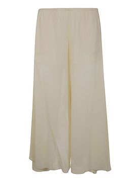 Gonna lunga in georgette di seta