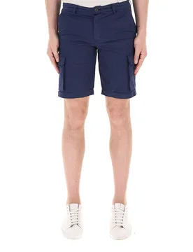 WEFT Bermuda cargo BLU NAVY 46 - 40weft - FashionsVida