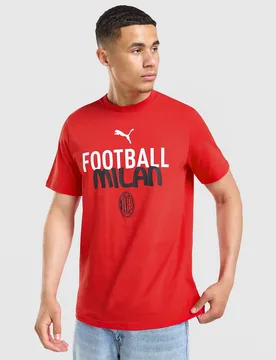 Mens Maglia AC Milan Culture - Rosso, rosso rosso Uomo taglia M - Puma - FashionsVida