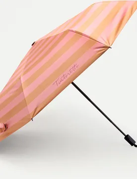 Paraguas automático estampado rayas - Tintoretto - FashionsVida