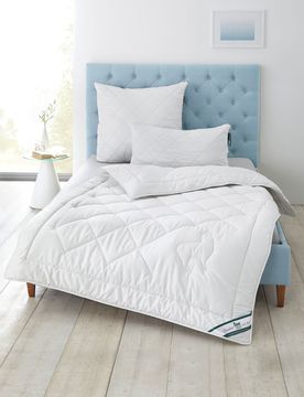 Baby-Alpaka-Steppbett - Weiß - male - Size: 135