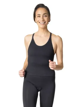 Active 365 2 In 1 Sleeveless T-shirt Black S Women - Odlo - FashionsVida