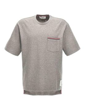 Thom Browne T-shirt con tasca