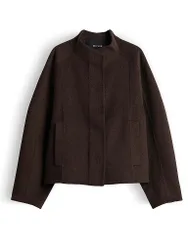 Chaqueta de lana HATURA marrón 36
