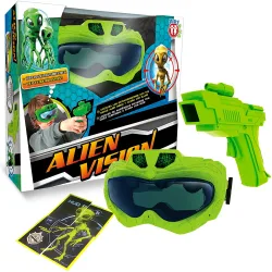 Juego con gafas de visión especial Aliens vision