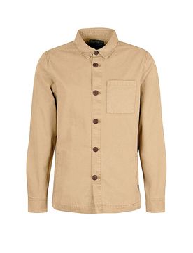 BARBOUR Overshirt beige L herren