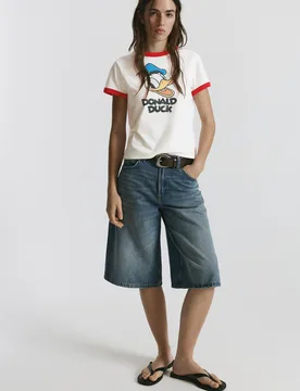 Donald Duck T-Shirt (Size: ) - Pull&bear - FashionsVida