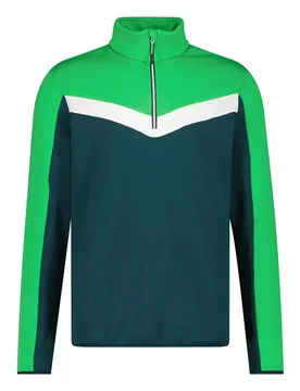Sweat à Demi-zip 35e0487 Deep Mint 2XL - CMP - FashionsVida