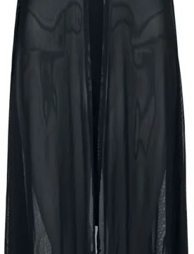 Gothic Kleid knielang - Acendance Duster - XS bis XXL - für Damen - Größe L - schwarz - Frauen - female - KIHILIST by KILLSTAR - FashionsVida