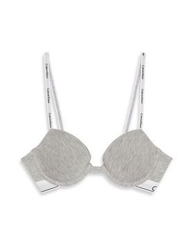 Push Up BH grey hellgrau 36B damen
