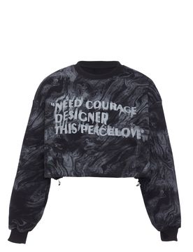 HOMEBASE Sudadera gris / negro