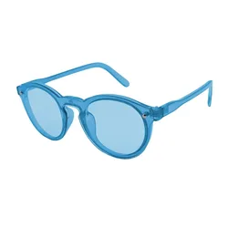 Milan Polarized Sunglasses Transparent Blue Blue/CAT3 Men,Women