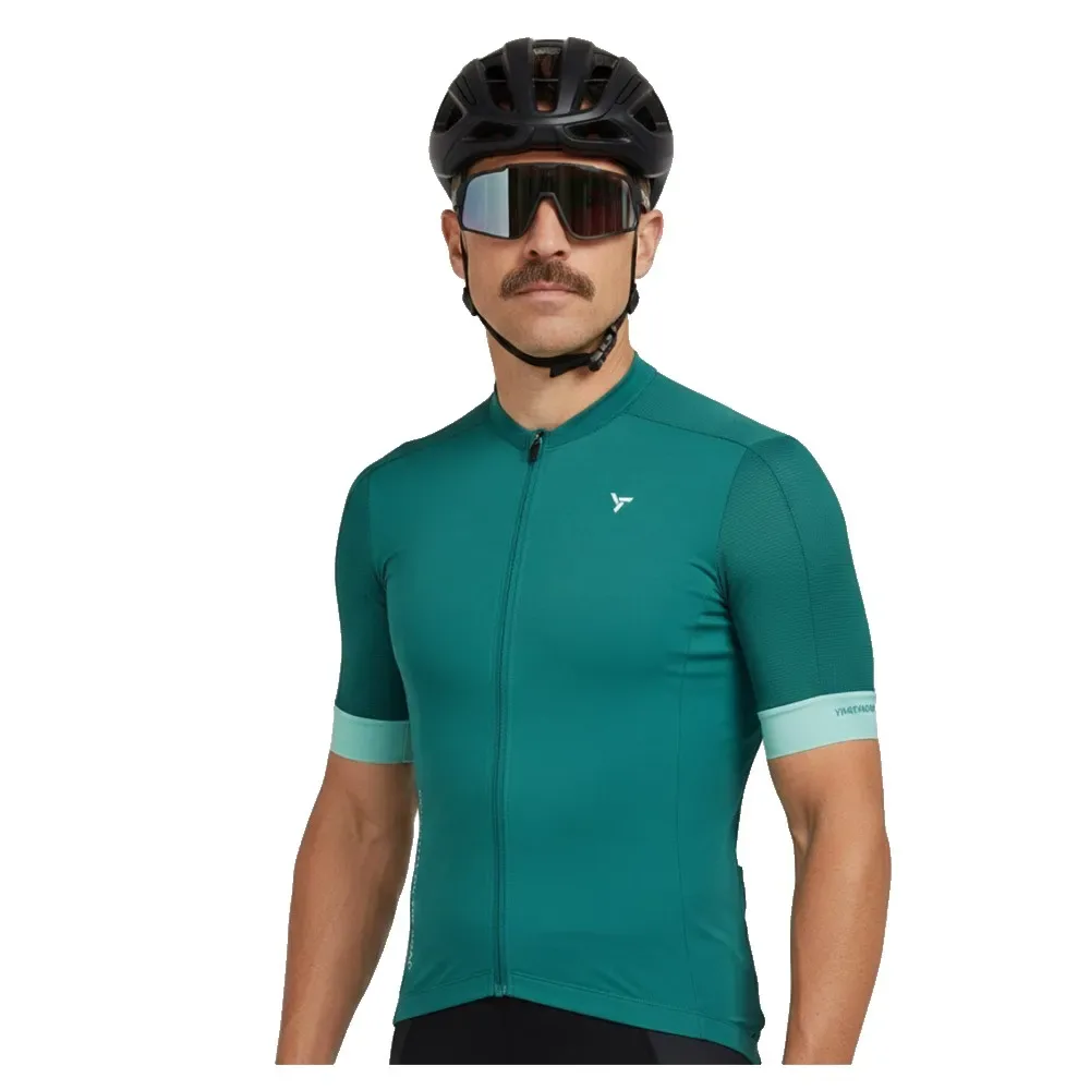 Maglia A Maniche Corte Md2226 Carnio Olive / Ocean - SILVINI - FashionsVida