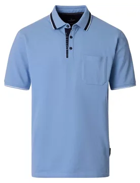 XL Polo with pocket male - 4XL - FashionsVida