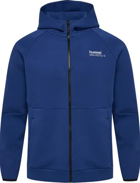 Tech Fleece Regular Full-Zip Kapuzensweater, blau 2XL - Hummel - FashionsVida