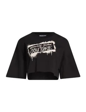T-shirts Damen Schwarz L,M,XS Damen - Versace Jeans Couture - FashionsVida