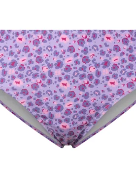 Womens/ladies Caris Printed Swim Briefs (Gelsomino) - Purple - Size X-Large - Trespass - FashionsVida