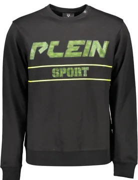 Herren Langarm-Sweatshirt Schwarz FIPS211_NERO_99-BLACK