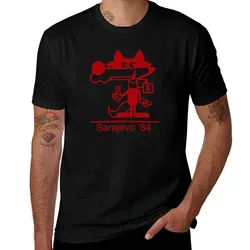 Vucko - Mascot 1984 - Sarajevo T-Shirt Sports Casual Breathable Tee Shirt