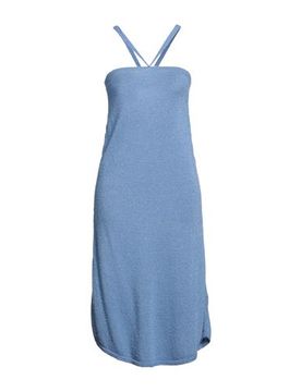 Vestido midi Mujer Azul profundo S,XS,XXS Mujer