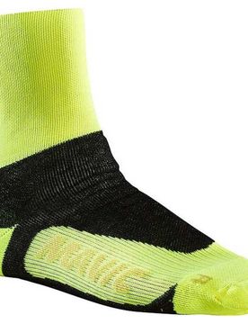 Calzini ciclismo invernali Essential Thermo + Sock Safety Yellow