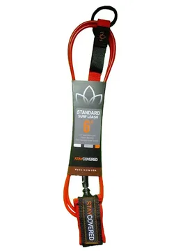 Leash De Surf Standard 5.5 Mm Red 6´ unisex - Stay Covered - FashionsVida