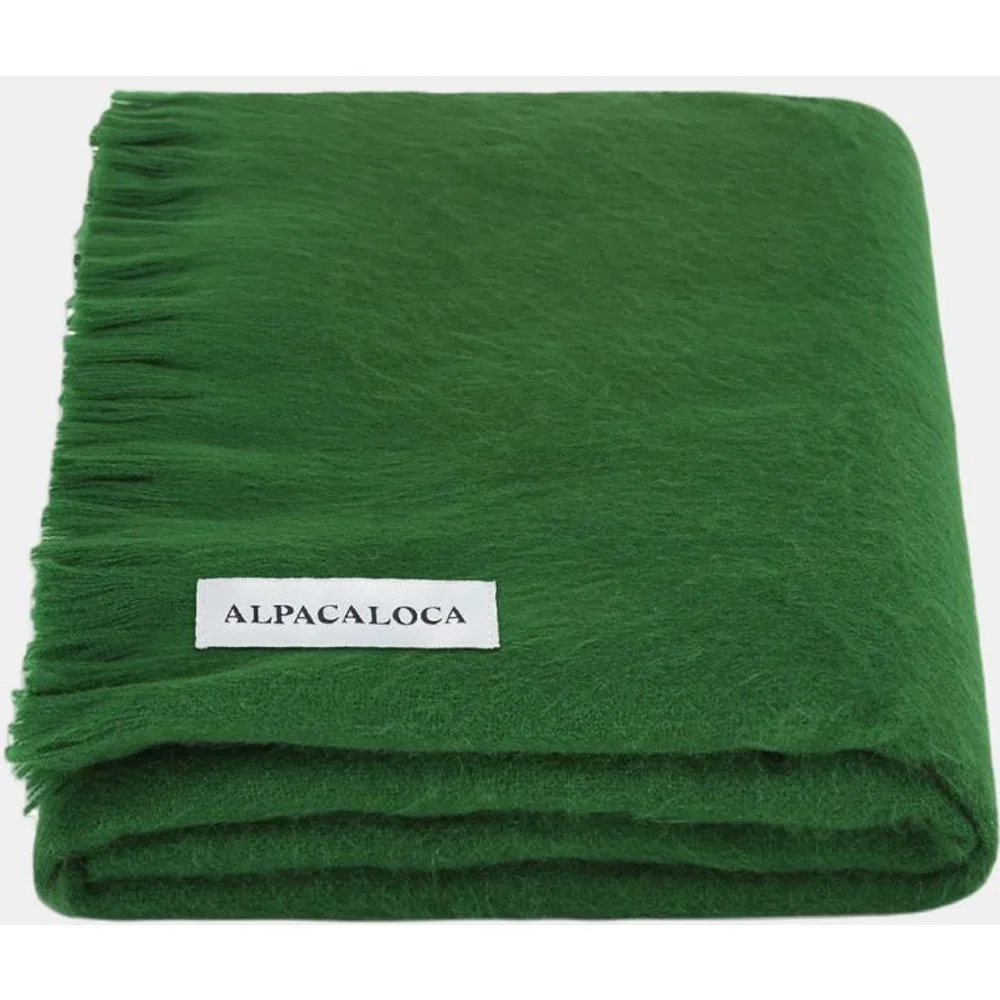 Bufanda en color liso - Alpaca Loca - FashionsVida