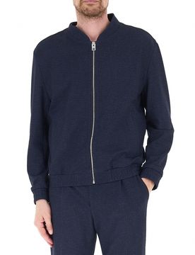 Giacca con zip HUGO BLU NAVY 46